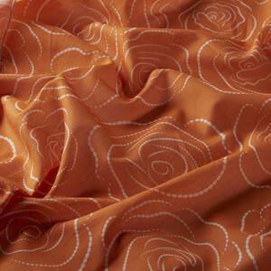 ipekevi - Orange Patricia Cotton Scarf (1)