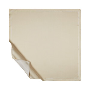 Ottoman Beige Frame Silk Twill Scarf - Thumbnail