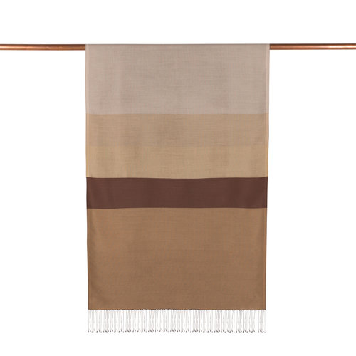 Ottoman Beige Kushak Striped Silk Scarf