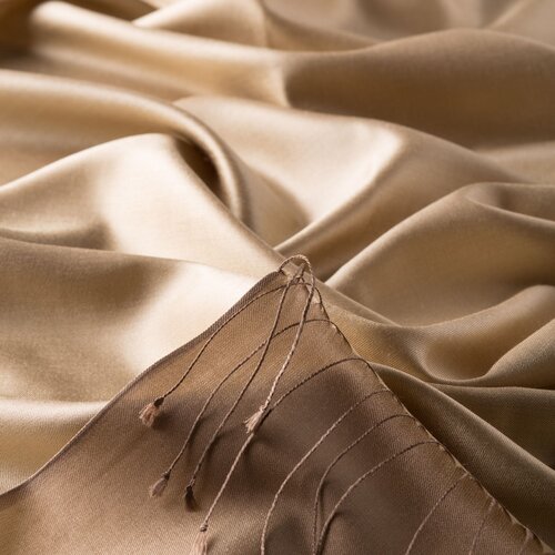 Ottoman Beige Reversible Silk Neck Scarf
