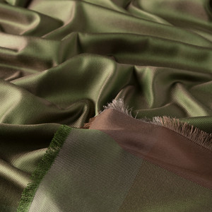 ipekevi - Ottoman Green Silk Twill Scarf (1)