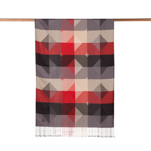 Parcel Print Silk Scarf Model 01 - Thumbnail