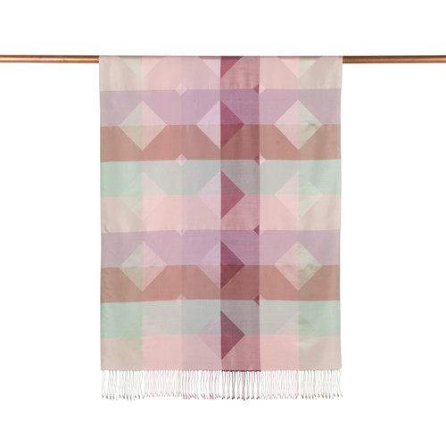 Parcel Print Silk Scarf Model 04