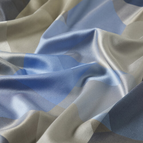 Parcel Print Silk Scarf Model 21