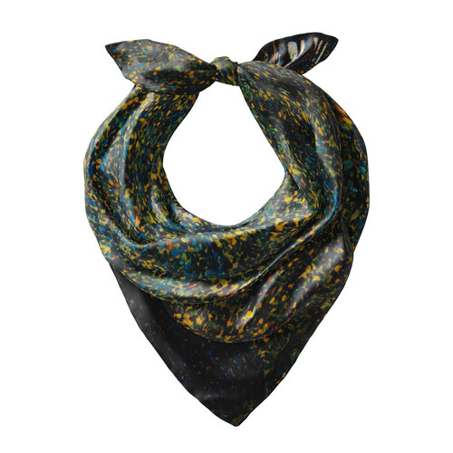 منديل حرير ساتان الحديقة