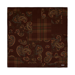 ipekevi - منديل حرير تصميم رقع موديل 04