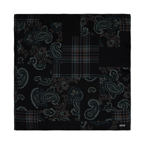 ipekevi - منديل حرير تصميم رقع موديل 08