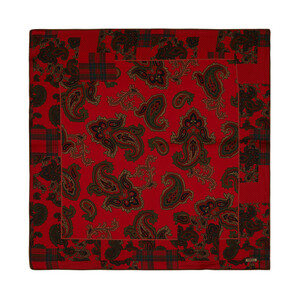 Patchwork Desenli İpek Mendil Model 13 - Thumbnail