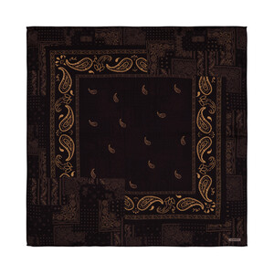 Patchwork Pattern Silk Pocket Square Model 03 - Thumbnail