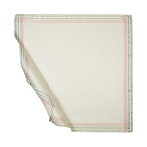 Pearl White Frame Silk Scarf - Thumbnail