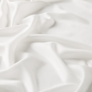 Pearl White Plain Modal Scarf - Thumbnail