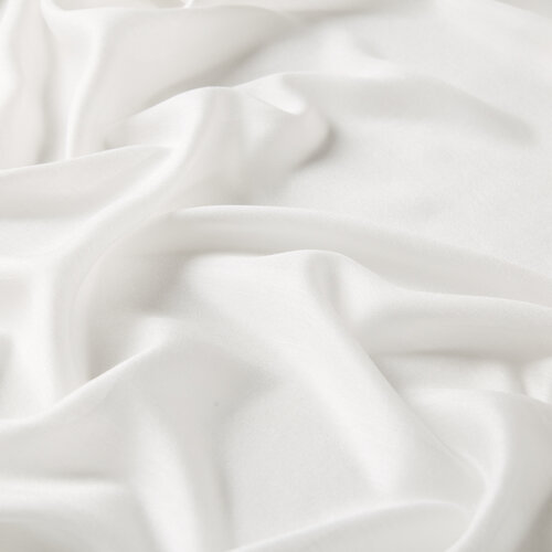 Pearl White Plain Modal Scarf