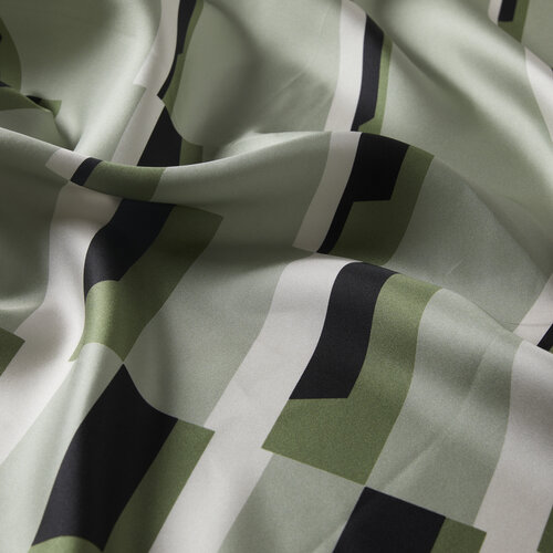 Pine Green Endless Twill Silk Scarf