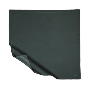 Pine Green Frame Silk Twill Scarf - Thumbnail