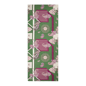 Pine Green Palace Way Print Tencel Scarf - Thumbnail