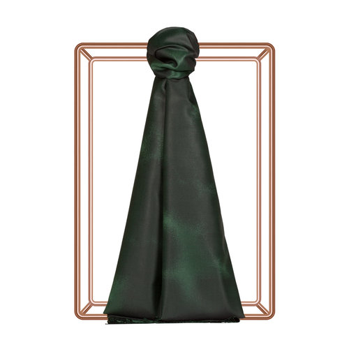 Pine Green Spray Paint Print Silk Scarf