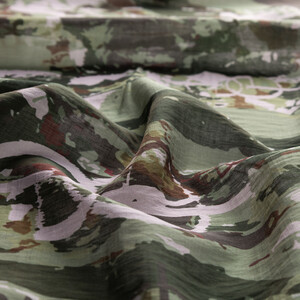 Pine Scent Arenya Print Tencel Scarf - Thumbnail