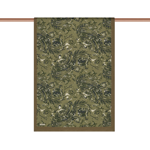 Pine Scent Breeze Print Tencel Scarf