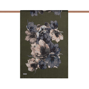 ipekevi - Pine Scent Florescence Print Tencel Scarf (1)