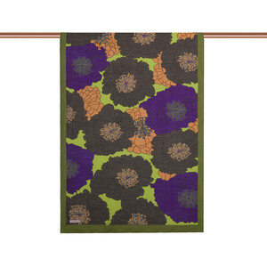Pine Scent Hydrangea Print Tencel Scarf - Thumbnail