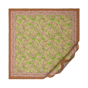 Pine Scent Mezopotamya Model 03 Print Tencel Scarf - Thumbnail