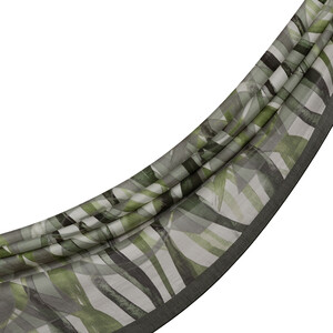ipekevi - Pine Scent Mono Wave Print Tencel Scarf