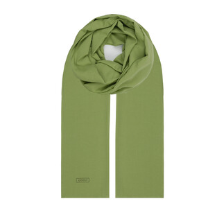 Pine Scent Plain Cotton Scarf - Thumbnail