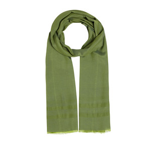 Pine Scent Pyramid Modal Silk Scarf - Thumbnail
