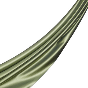 Pine Scent Reversible Silk Neck Scarf - Thumbnail