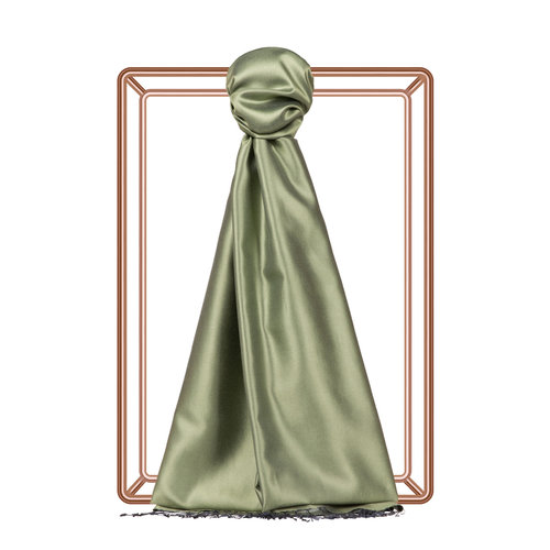 Pine Scent Reversible Silk Scarf