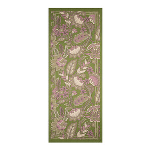 Pine Scent Royal Ivy Pattern Tencel Scarf - Thumbnail