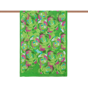 ipekevi - Pine Scent Soulful Blooms Tencel Print Scarf (1)