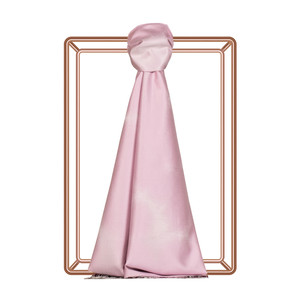 Pink Spray Paint Print Silk Scarf - Thumbnail