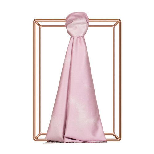 Pink Spray Paint Print Silk Scarf