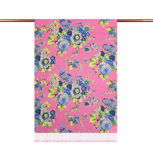 Pink Sugar Dream Bouquet Silk Scarf
