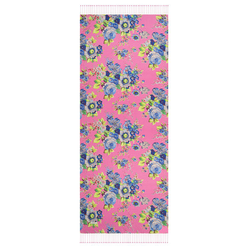 Pink Sugar Dream Bouquet Silk Scarf
