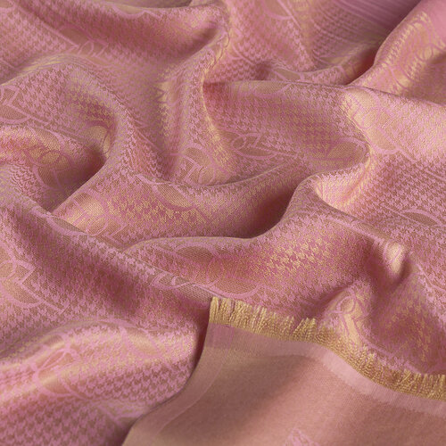 Pink Sugar IE Monogram Cotton Silk Scarf