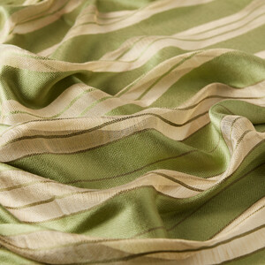 ipekevi - Pistachio Green Organza Silk Scarf (1)