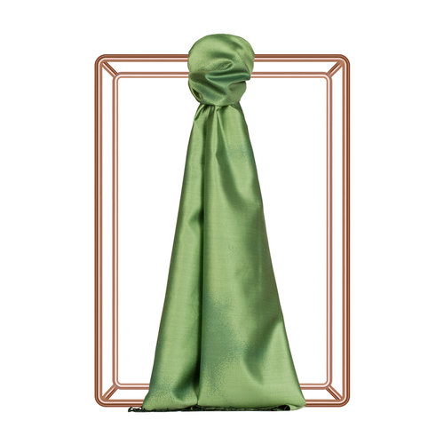 Pistachio Green Spray Paint Print Silk Scarf