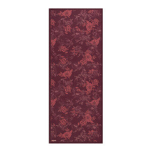 Plum Azalea Print Tencel Scarf - Thumbnail