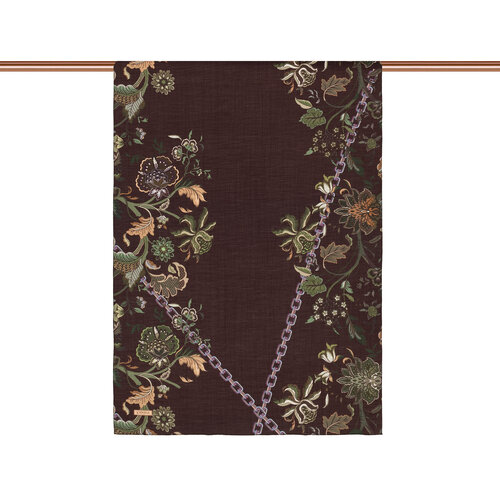 Plum Green Nazenin Tencel Scarf