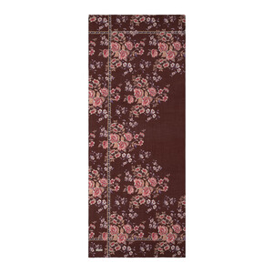 Plum Spring Frame Print Tencel Scarf - Thumbnail