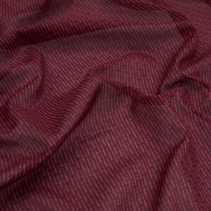 ipekevi - Plum Striped Cotton Scarf (1)