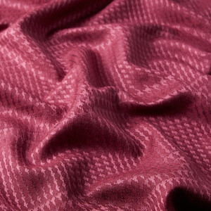 Plum Wool Silk Scarf - Thumbnail