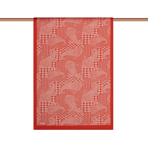 Pomegranate Patchwork Paisley Print Tencel Scarf