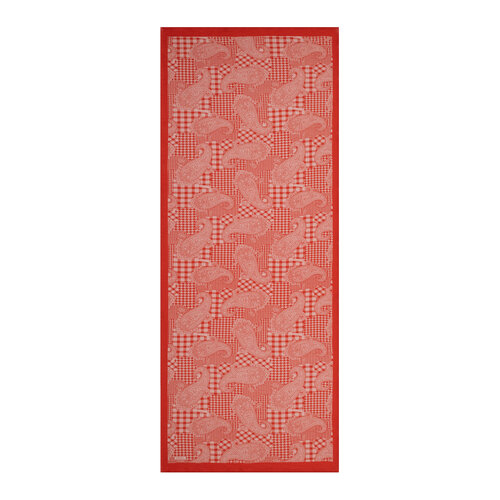 Pomegranate Patchwork Paisley Print Tencel Scarf