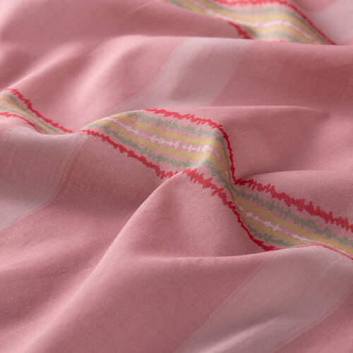 Powder Blue Rhythm Cotton Scarf