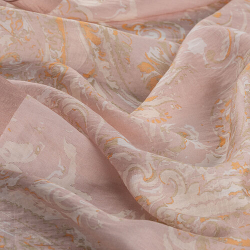 Powder Breeze Print Tencel Scarf