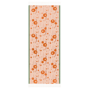 Powder Cosmic Traces Print Silk Scarf - Thumbnail