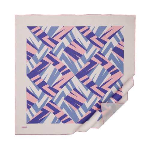 Powder Fourway Cotton Scarf